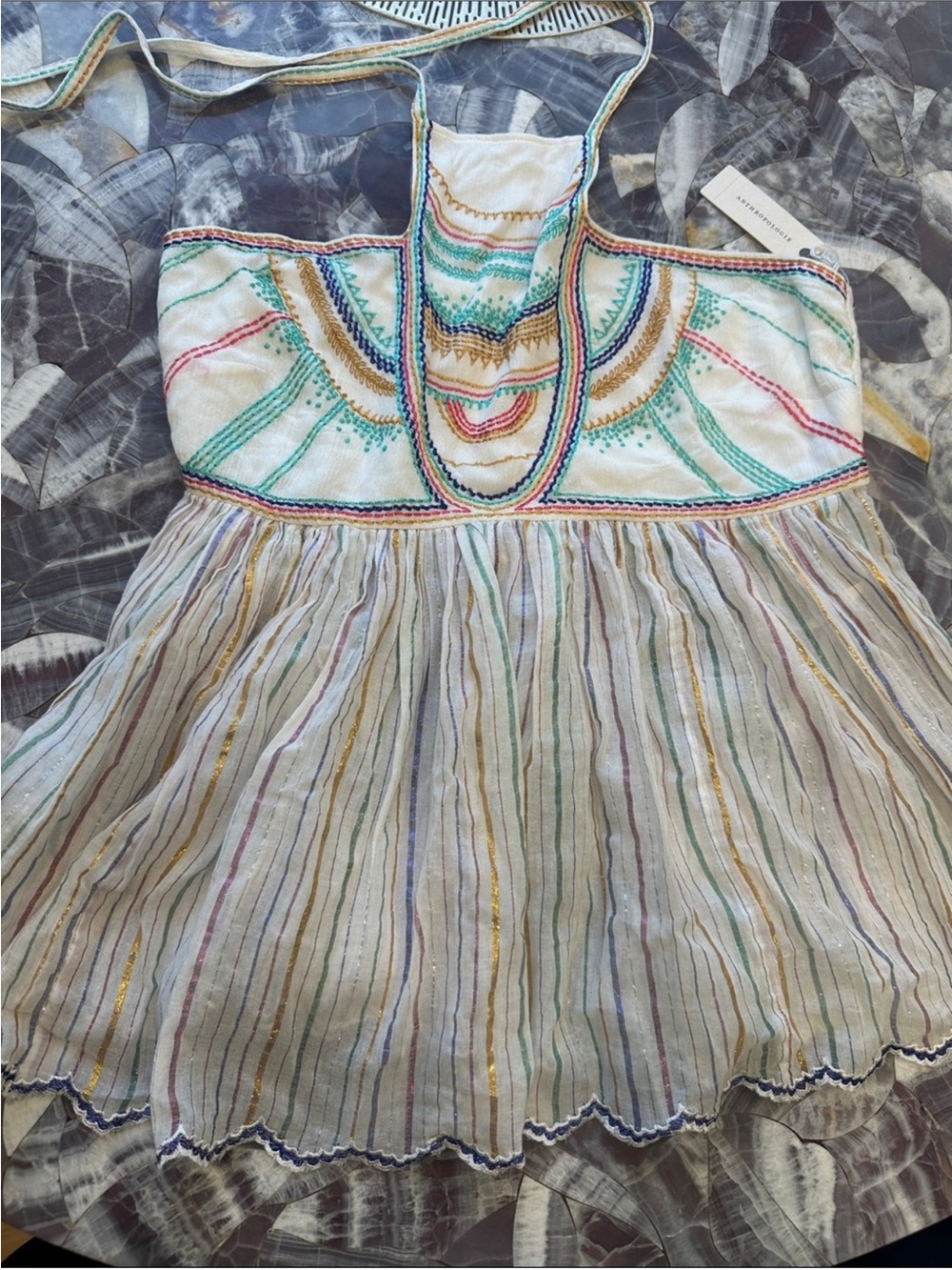 Anthropologie multicolor top - Picture 1 of 5